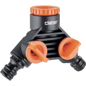 Resim CLABER 8599 Çift Musluklu Konnektor 