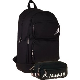 Resim Jordan Air Cleveland Black Siyah Ikili Sırt Çantası ve Kalemlik Seti - Erkek Çocuk - SETJA-Q3168C 