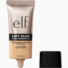Resim Soft Glam Satin Fondöten, Orta Kapatıcılık, Nefes Alabilen ve Uzun Süre Kalıcı - 22 Light Warm 