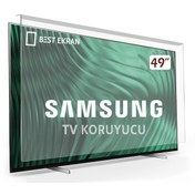 Resim Bestekran Samsung Uyumlu UE49J5200AU TV Ekran Koruyucu Samsung Uyumlu 49" İnç 123 Ekran Koruyucu 49J5200 