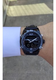 Resim Naviforce Dijital Ve Analog Göstergeli Alarmlı Aydınlatmalı Erkek Kol Saati Siyah 