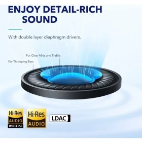 Resim Soundcore Anker Space Q45 Aktif Gürültü Önleyici Kulaklık White Medium 