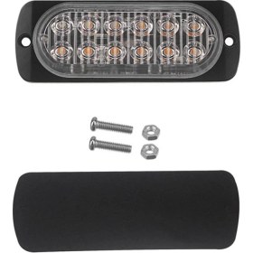 Resim Accentssty Devre Kartı + LED Boncuklar DC12-24V Yanıp Sönen Işık 12LED 112X41MM, A (Yurt Dışından) 