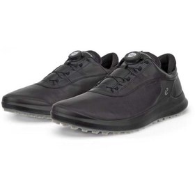 Resim Ecco Golf Core Erkek Siyah Deri Ayakkabı 