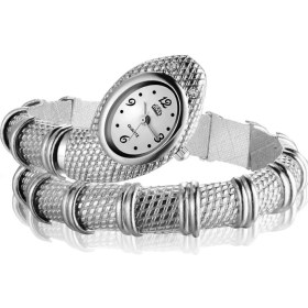 Resim Toz Vintage Allera Yılan Görünümlü Vintage Retro Saat 