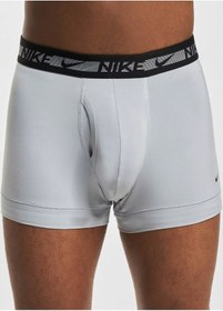 Resim Nike Dri Fit Ultra Stretch 3 Pack Micro 3 Lü Paket Kısa Boxer Siyah-füme-gri Siyah - Gri - Antrasit 