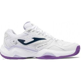 Resim Joma Tm10ls2602c Master 1000 Kadın Toprak Kort Tenis Padel Ayakkabısı Beyaz Mor 