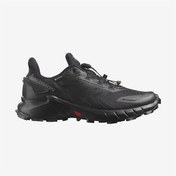 Resim Salomon Supercross 4 GTX Kadın Koşu Ayakkabısı-25396 Siyah 