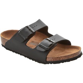 Resim Birkenstock Siyah Erkek Çocuk Terlik 555123 ARIZONA KIDS BF 