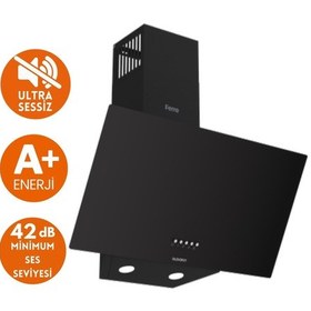 Resim Ferre Ve Afm Tech D086-SA + FM7700 + FM-BD2200 Rıa Sessiz Turbo Dijital Siyah Ankastre Set 
