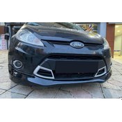 Resim Ford Fiesta Ön Ek Karlık Plastik Mat Siyah 2009 2010 2011 2012 2013 Makyajsız Kasa 