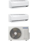 Resim Samsung Wind Free Multi 1+2 Sistem AJ100TXJ5KH/EA 18+18 BTU 10 Kw Duvar Tipi Klima 