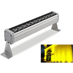 Resim Noas Wallwasher 35 Cm 12 Watt Ip65 Sarı 
