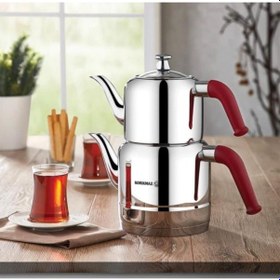 Resim Korkmaz A189 Riva Çaydanlık Takımı 