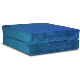 Resim ARGİMO Argimo Luno Minder Katlanır Yatak Kadife Puf 