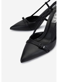 Resim Valmenti Kadın Vegan Siyah Topuklu Ayakkabı 932 3961 Bn Ayk Y25 Sıyah Cılt Siyah 