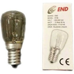 Resim Buzdolabi Ampulü Derin Dondurucu 15 Wat E14 220V - 425732275 