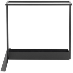 Resim Abronya Siyah Şemsiyelik Kapı Önü Metal Şemsiyelik Şemsiye Kutusu 