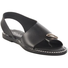 Resim 102 Z Siyah Kadın Sandalet Siyah 