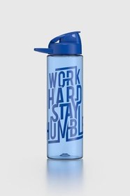 Resim Renga Lidya Work Hard Desen 630 ml Tritan Matara 912033 Mavi 
