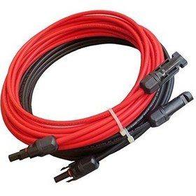 Resim MC4 Başlikli Kablo Çift 1M - 6MM 