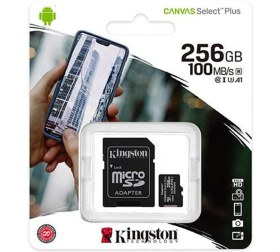 Resim Kingston 256 GB KINGSTON MICRO SD SDCS2/256GB CL10 