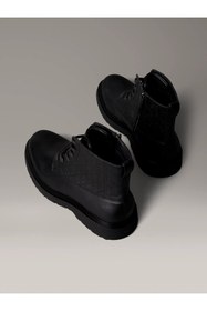 Resim Calvin Klein COMBAT ESS LACE UP ZIP BOOT AOP 