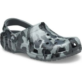 Resim CROCS Classic Printed Camo Clog 206454-0IE Unisex Gri-Siyah Sandalet&Terlik 