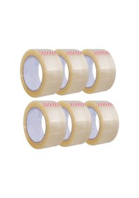 Resim Şeffaf Koli Bandı 45 MM x 100 M 6 Adet 