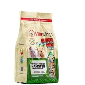 Resim Vitawings Süper Mix Hamster Yemi 400 Gr 