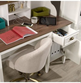 Resim Meltem Kids Joy Genç Odası Çalışma Masası Beyaz 