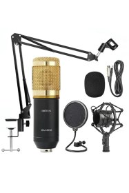 Resim Driton Bm-800 Sari Condenser Yayinci Mikrofon Seti 