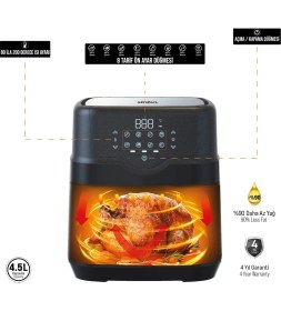 Resim Sinbo SCO-5056 Airfryer 4,5 L Fritöz 