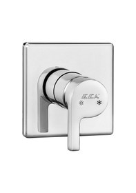 Resim Eca 102167101H-K Icon Sıva Üstü Ankastre Duş Bataryası Krom 