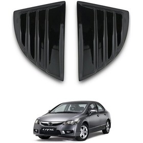 Resim Honda Civic Arka Cam Kelebek - Vent 2 Parça Sd 2006-2011 