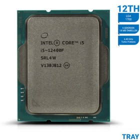 Resim Intel Alder Lake i5-12400F TRAY 2.50Ghz/4.40Ghz 18MB LGA1700 6C VGA'sız Fansız 