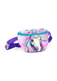 Resim Coral High Unicorn Baskılı Kız Çocuk Bel Çantası Çok Renkli 