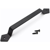 Resim Siyah Kapı Kolu, Ahır Kapısı Kolu, Dış Mekan, Garaj 