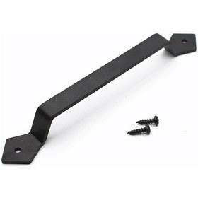 Resim Siyah Kapı Kolu, Ahır Kapısı Kolu, Dış Mekan, Garaj 