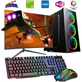 Resim Collect RKT980335 i5-3470 8 GB 480 GB SSD 4 GB GTX1050Ti 24" Free Dos Masaüstü Oyuncu Bilgisayarı 
