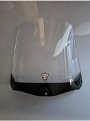 Resim Motocam Dorado Sandor 250 Siperlik Ön Cam 2006 Model 41cm Şeffaf Renkli 4mm 