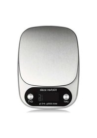 Resim Trendooze Gaojunshop01 5000g Pil Led Mutfak Terazisi - Gümüş Gri Gri 