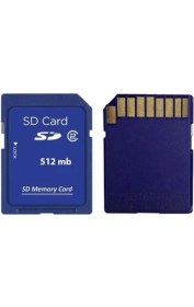 Resim Sd Hafıza Kartı 512 MB Fotoğraf Makinaları Için Sd Hafıza Kartı 512 MB 