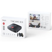 Resim m.tk moveteck Ultra Hd 4K Android TV Box Medya Oynatıcı + TV Game Box 2'Li Gamepad Joystick Kol + HDMI Wireless 