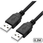 Resim 5246 Usb Uzatma Kablosu 0.3 Metre Uzatıcı İki Ucu Erkek Erkek 30c 