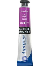 Resim Daler Rowney Aquafine Tüp Suluboya 8ml PURPLE 433 