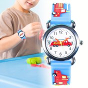 Resim Okul Sezonu Sıcak Satışlı Şık Karikatür Elektronik Saatler Erkekler İçin 3D Baskılı Tren Kayışları ile, İlkokul ve Ortaokul Öğrencilerinin Spor ve Eğlence Aktiviteleri için Uygun. 