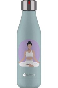 Resim SEWRS 467FHM5GGF4 Artistes Paris 500 ML Çift Katmanlı Paslanmaz Çelik Isı Yalıtımlı Termos Matara W 