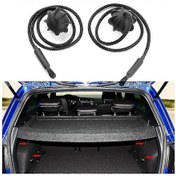 Resim Peugeot 2005-2014 Modelleri İçin Araba Bagaj Kapağı Bagaj Kolisi Raf İpi Kordon Kapağı Kayışı Kaiyi 