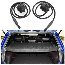 Resim Peugeot Modelleri İçin Araç Bagaj Kapağı Bagaj Kolisi Rafı İpi Kordonu Tonneau Kapağı Kayışı 